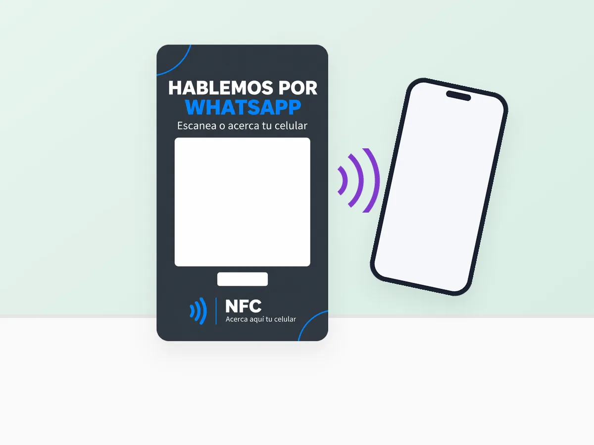 Pieza para abrir WhatsApp
